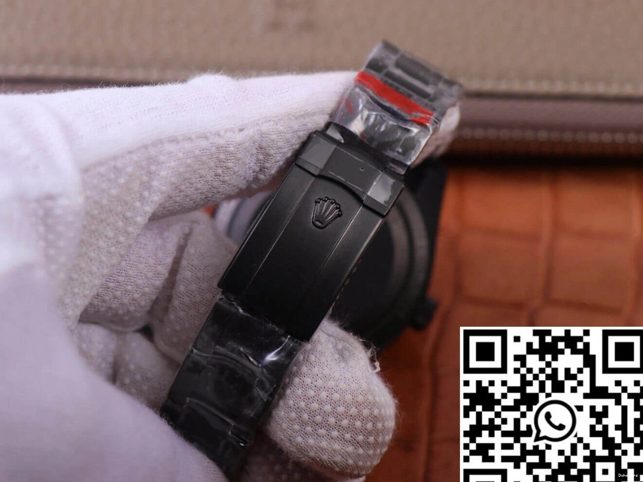 Label Noir Base 116400 Design JB Factory LNT01HS-001 Rolex Milgauss watch Black case Replica 0417